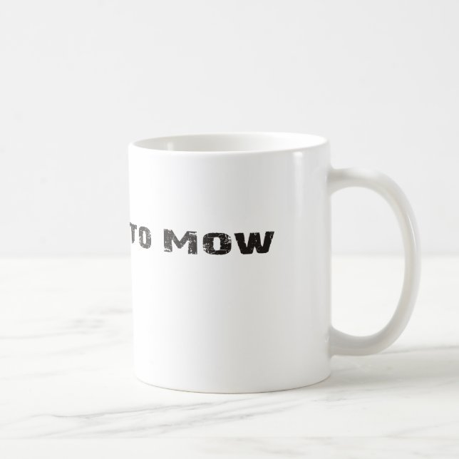 Soutenu pour faucher la tasse de café (Droite)