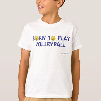 Soutenu pour jouer le T-shirt de volleyball