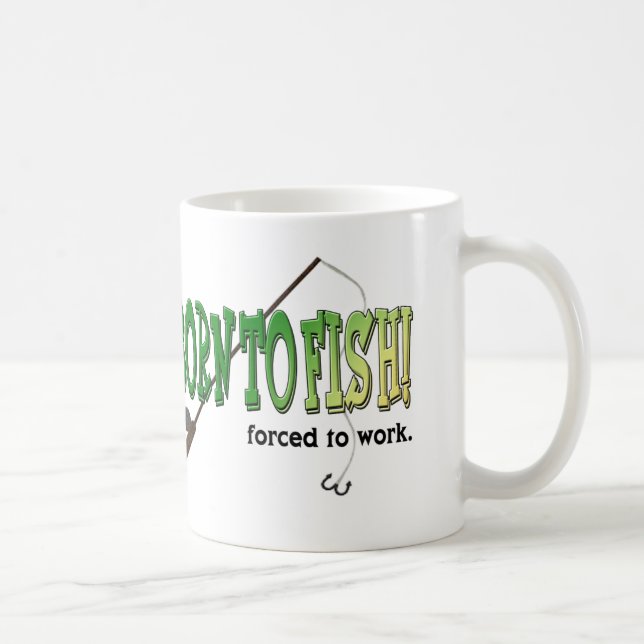 Soutenu pour pêcher ! Forcé à travailler la tasse (Droite)
