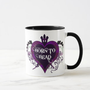 Soutenu pour perler la tasse (de pourpre)