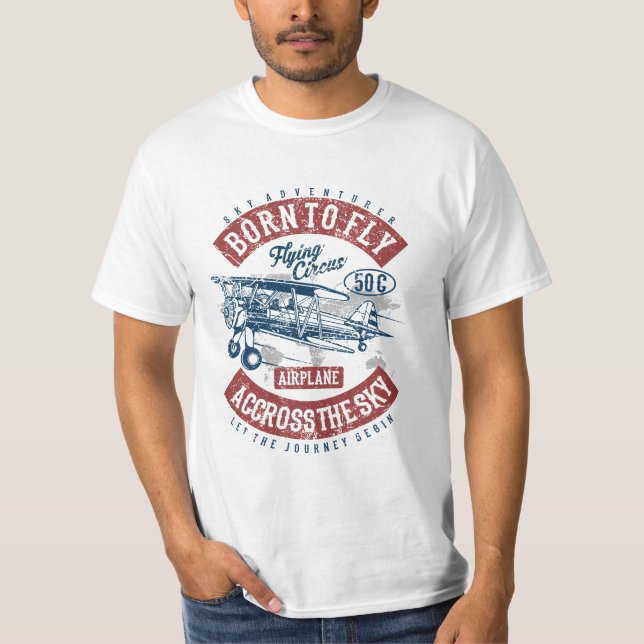 Soutenu pour piloter le T-shirt (Devant)