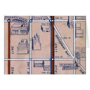 SOUTERRAIN MAP, 1940 2 DE NEW YORK