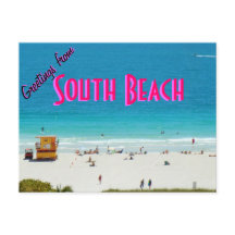 ~South Beach~ CARTE POSTALE