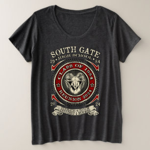South Gate H.S. Rams Femme plus taille T-shirt