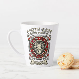 South Gate High School Ram/Ramsey Latte Mug