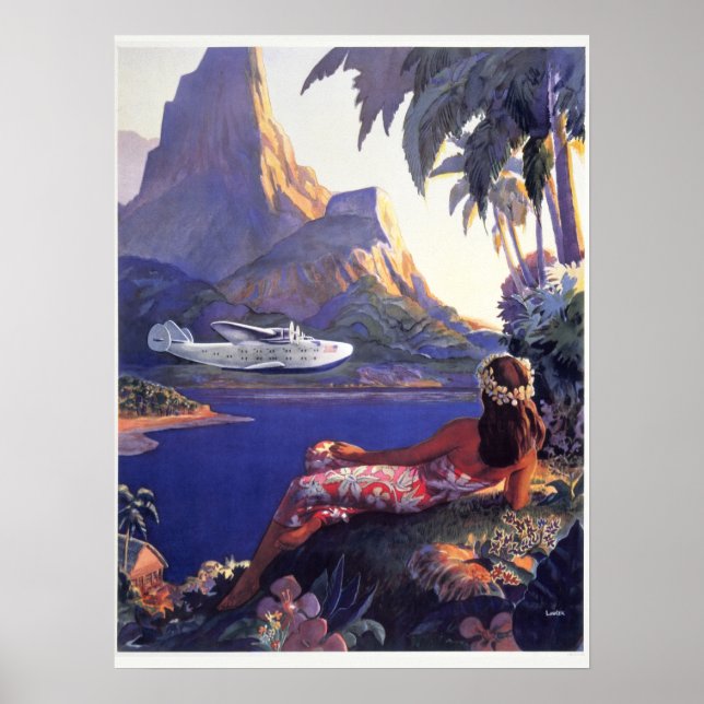 South Pacific Vintage Poster (Devant)