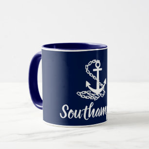 Southampton Angleterre - Mug de style maritime