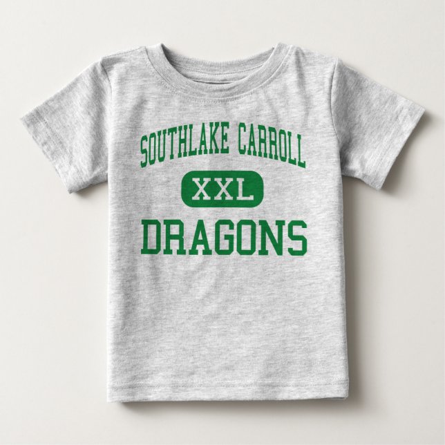 Southlake Carroll - dragons - haut - Southlake (Devant)