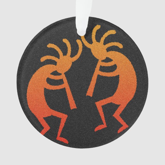 Southwest Dancing Kokopelli Noël Noël Noël Noël (devant)