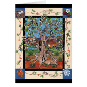 "Southwest Tree of Life", Four Seasons, Art Notes