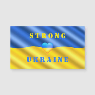Soutien à l'Ukraine - Fort - Drapeau - Liberté - P