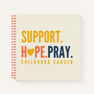 soutien du cancer de l'enfance espoir Carnet Journ