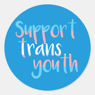 Soutien Stickers Jeunes Trans