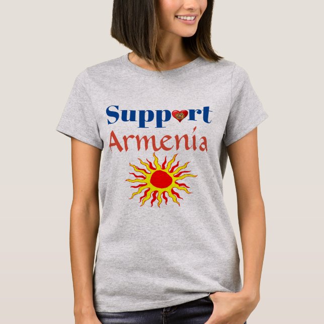 Soutien T-shirt Arménie (Devant)
