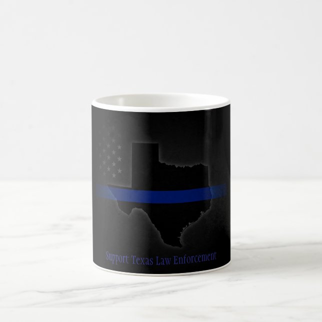Soutien Texas Law Enforcement Coffee Mug (Centre)
