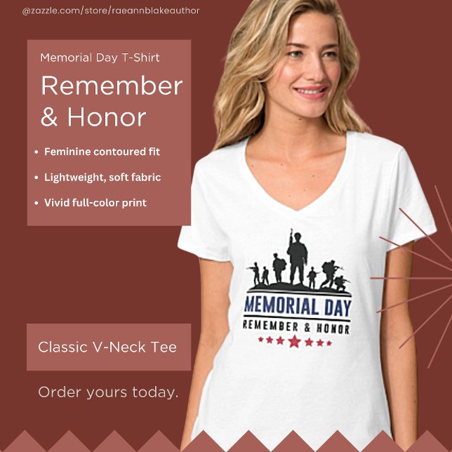 Souvenez-vous et honorez le T-shirt de la Journée  (Créateur téléchargé)