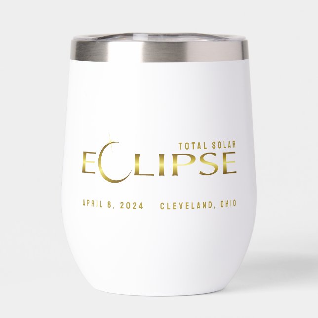 souvenir commémoratif céleste doré d'Eclipse (Arrière)