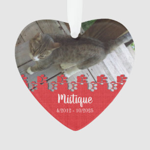 Souvenir commémoratif de l'animal de compagnie Kee