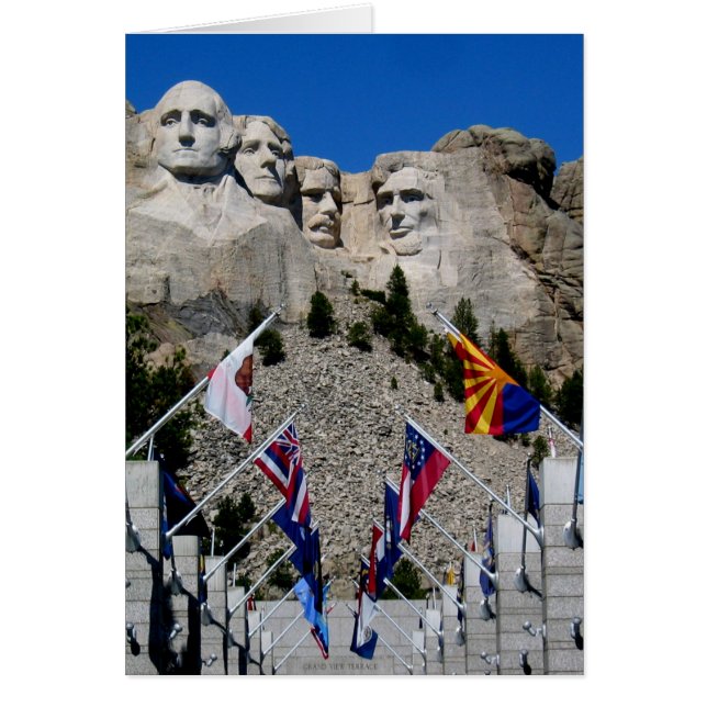 Souvenir commémoratif national du Mont Rushmore (Devant)