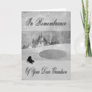 Souvenir De Grand-Fils À La Carte De Noël