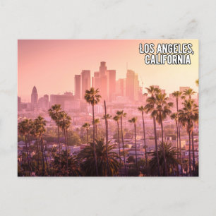 souvenir de la carte postale de Los angeles califo