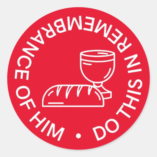 Souvenir de Lui Stickers Communion (Devant)