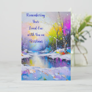 Souvenir de votre carte de Noël aimée