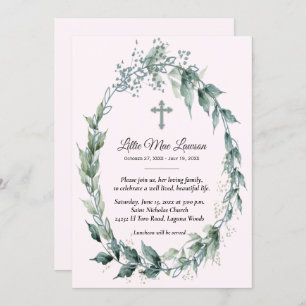 Souvenir des funérailles florales en couronne rose