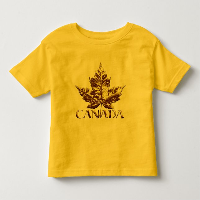 Souvenir du Canada Toddler T-shirt Baby Canada Tee (Devant)