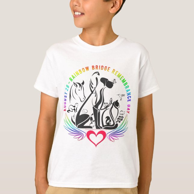 Souvenir du pont Arc-en-ciel - T-shirt pour enfant (Devant)