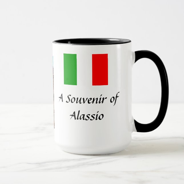 Souvenir Mug - Alassio, Italie (Droite)