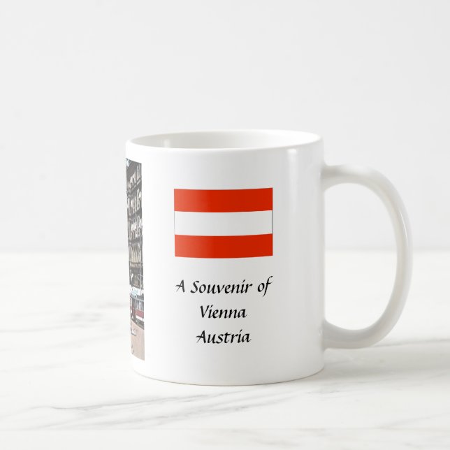 Souvenir Mug - Vienne, Autriche (Droite)