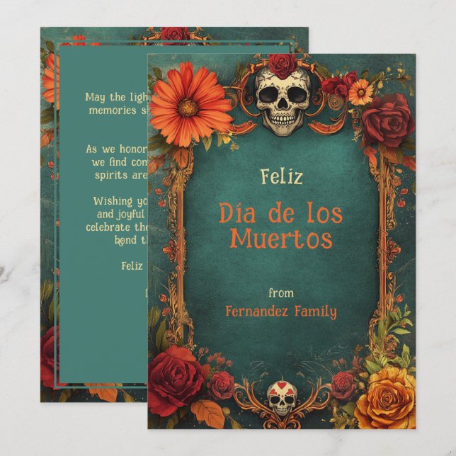 💀 Souvenir personnalisable (Devant / Derrière)