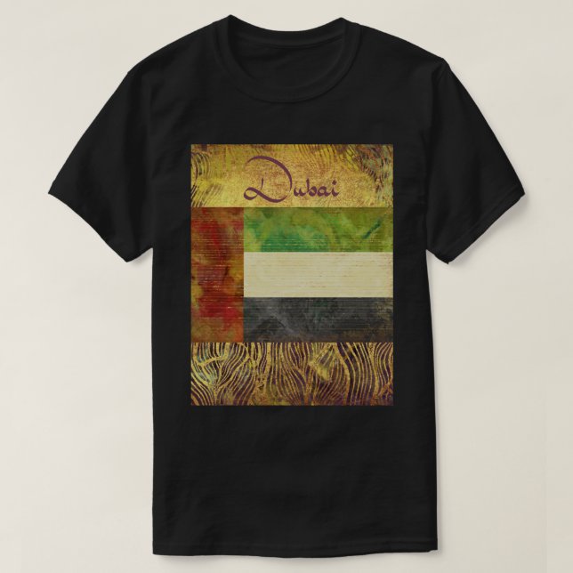 Souvenir T-shirt Dubaï (Design devant)