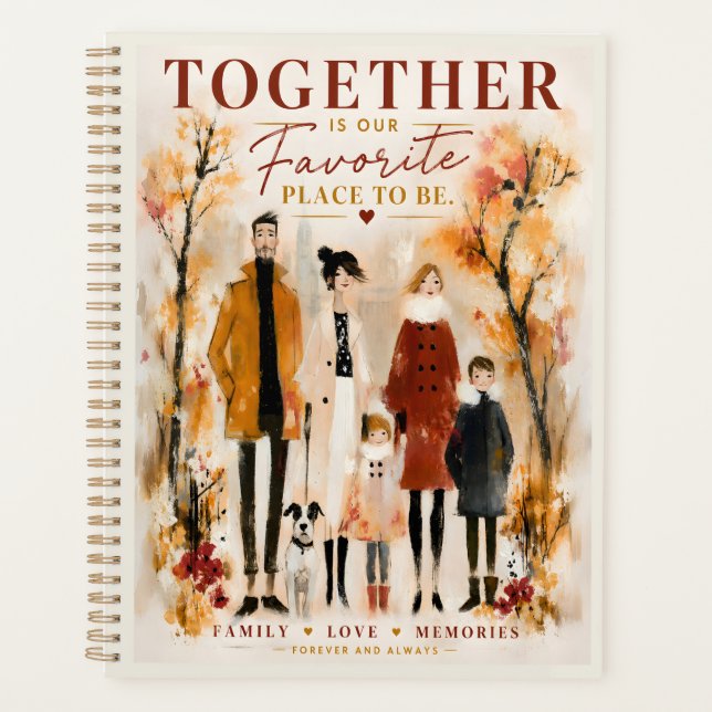 Souvenirs d'amour de la famille ensemble (Devant)