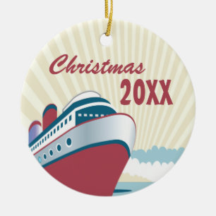 Souvenirs de croisières Ornement de Noël
