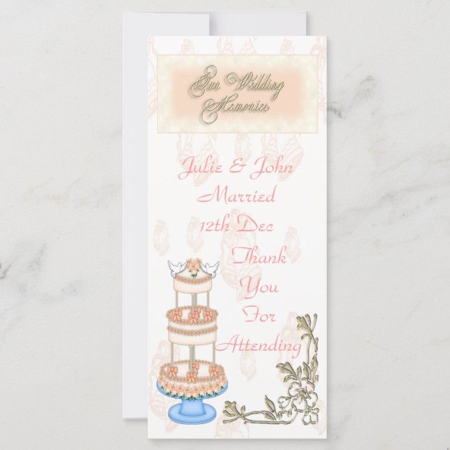 Souvenirs mariages (Devant)