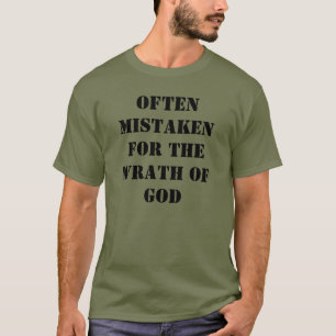 Souvent confondu avec la colère de Dieu T-shirt