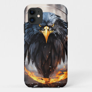 "Souveraineté du ciel : coque iphone d'aigle majes