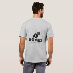 SOVEX Au-delà des limites - T-Shirt pour hommes mi