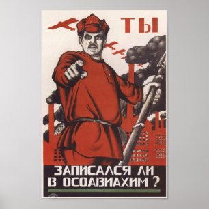 Soviet Propaganda Poster