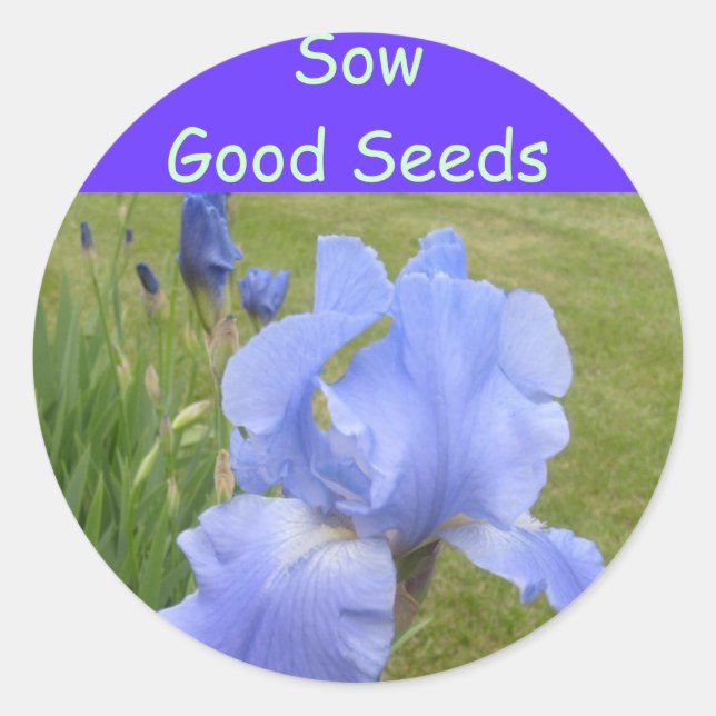Sow Good Seeds autocollants (Devant)