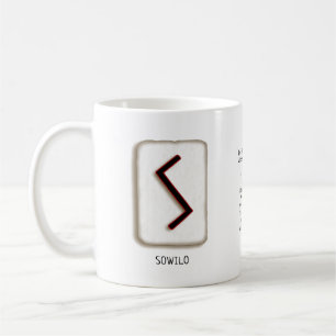 Sowilo RuneStone Mug