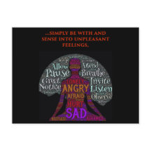 Soyez avec votre carte postale