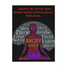 Soyez avec votre carte postale