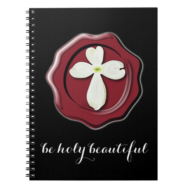 "Soyez beau" journal en spirale saint (Devant)