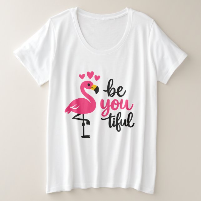 "Soyez Beau Tiful"• Citation Positive de Flamant R (Design devant)