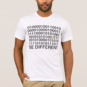 Soyez - binaire - T-shirts différent de Digitals