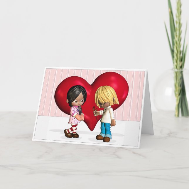 Soyez carte de Valentine de mine (Devant)