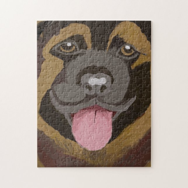 Soyez comme berger allemand Jigsaw Puzzle (Vertical)